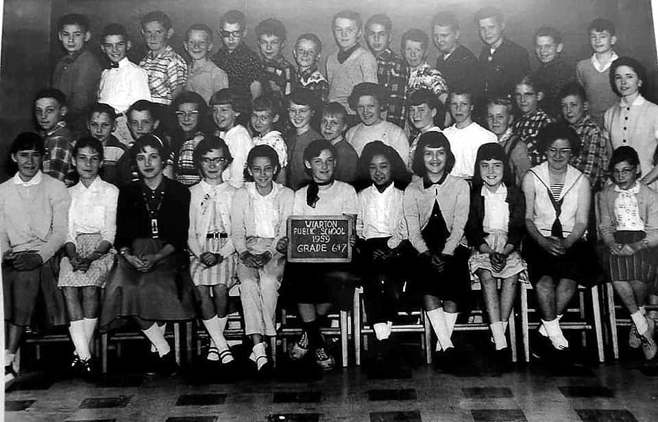 Wiarton Public School, Grades 6 & 7, 1959