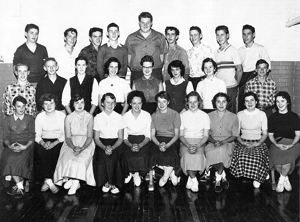 Perth Collegiate Institute, Grade 11, 1956.