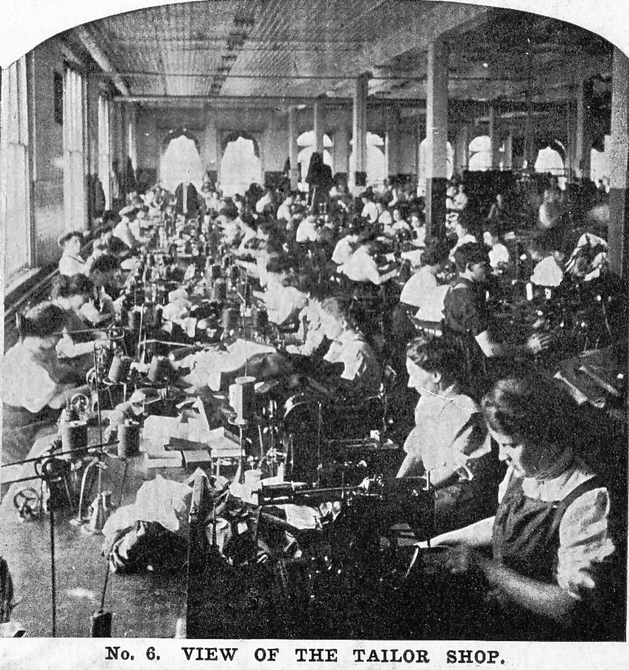 Eaton's Tailor Shop, circa 1910