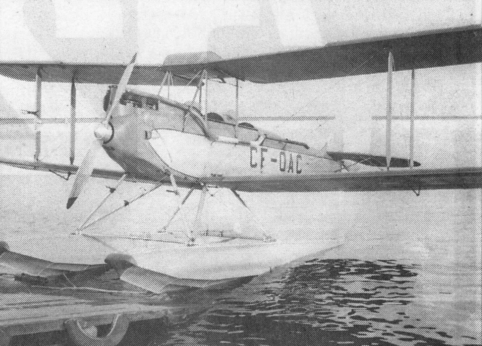 Float plane CF-OAC