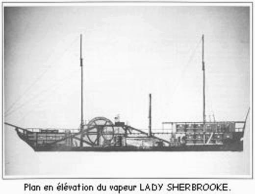 Model of the Lady Sherbrooke
