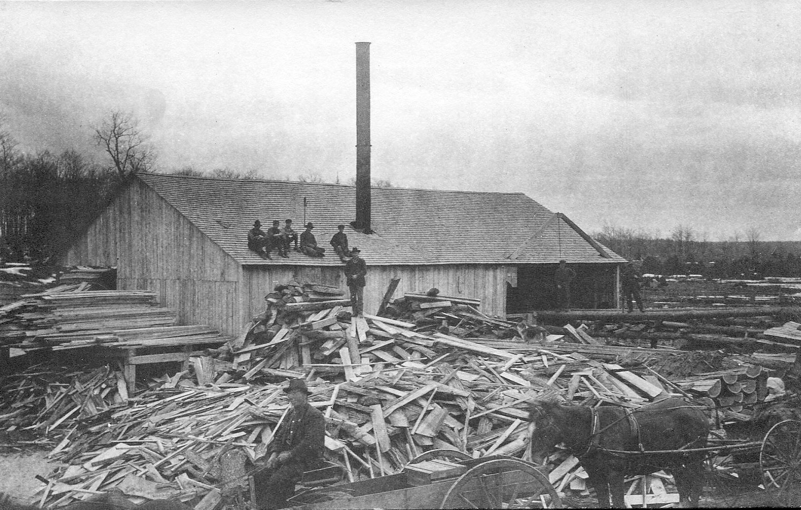 Sawmill on Dalhousie Lake, 1914 or before