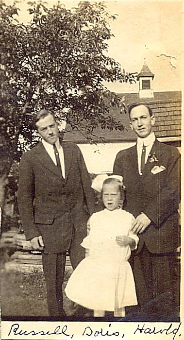 Russell, Doris and Harold Stone, Perth, Ontario
