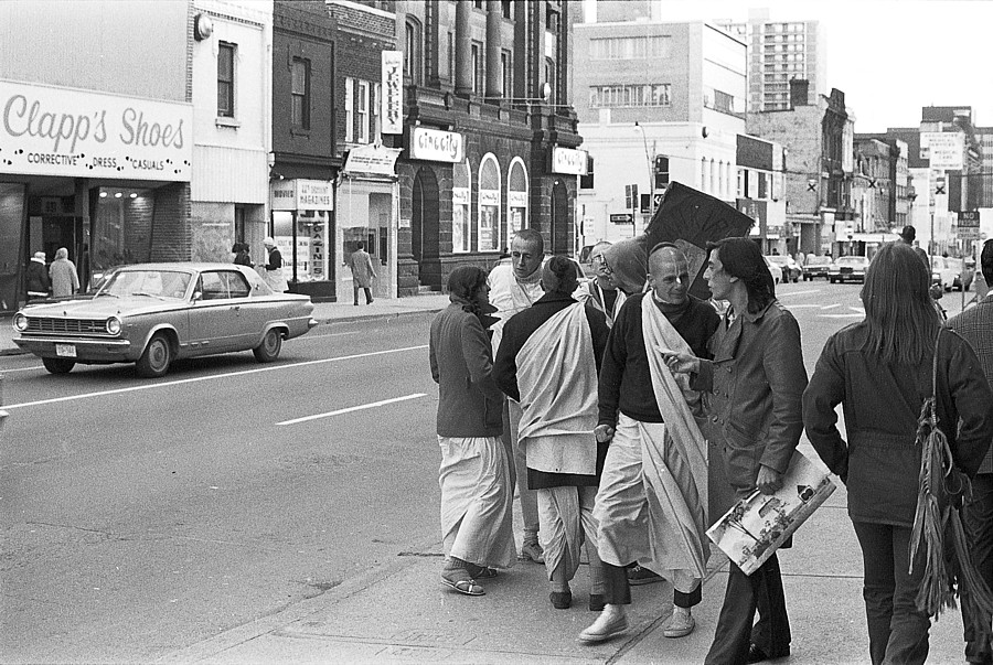 Hari Krishna, Toronto, October, 1970.