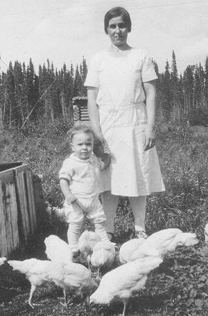 John and Katherine Guty in Teltaka, about 1933