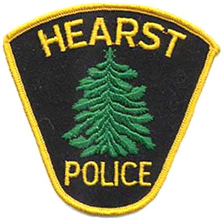 Hearst Police shoulder patch