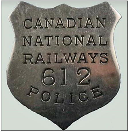 CNR police badge