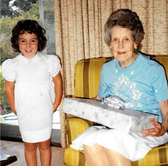 Becky & Mum -1989