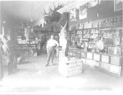 The Store circa 1920. Todor Chalykoff & Mr. Lafond