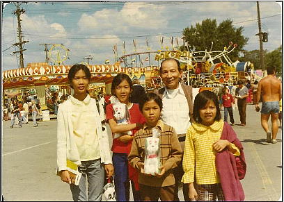 Vietnamese immigrants to Canada at Central Canada Exhibition