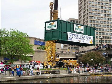 Kiwanis Duck Race fundraiser for CHEO