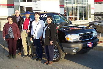 People from Canadian arctic on a shopping trip in Ottawa