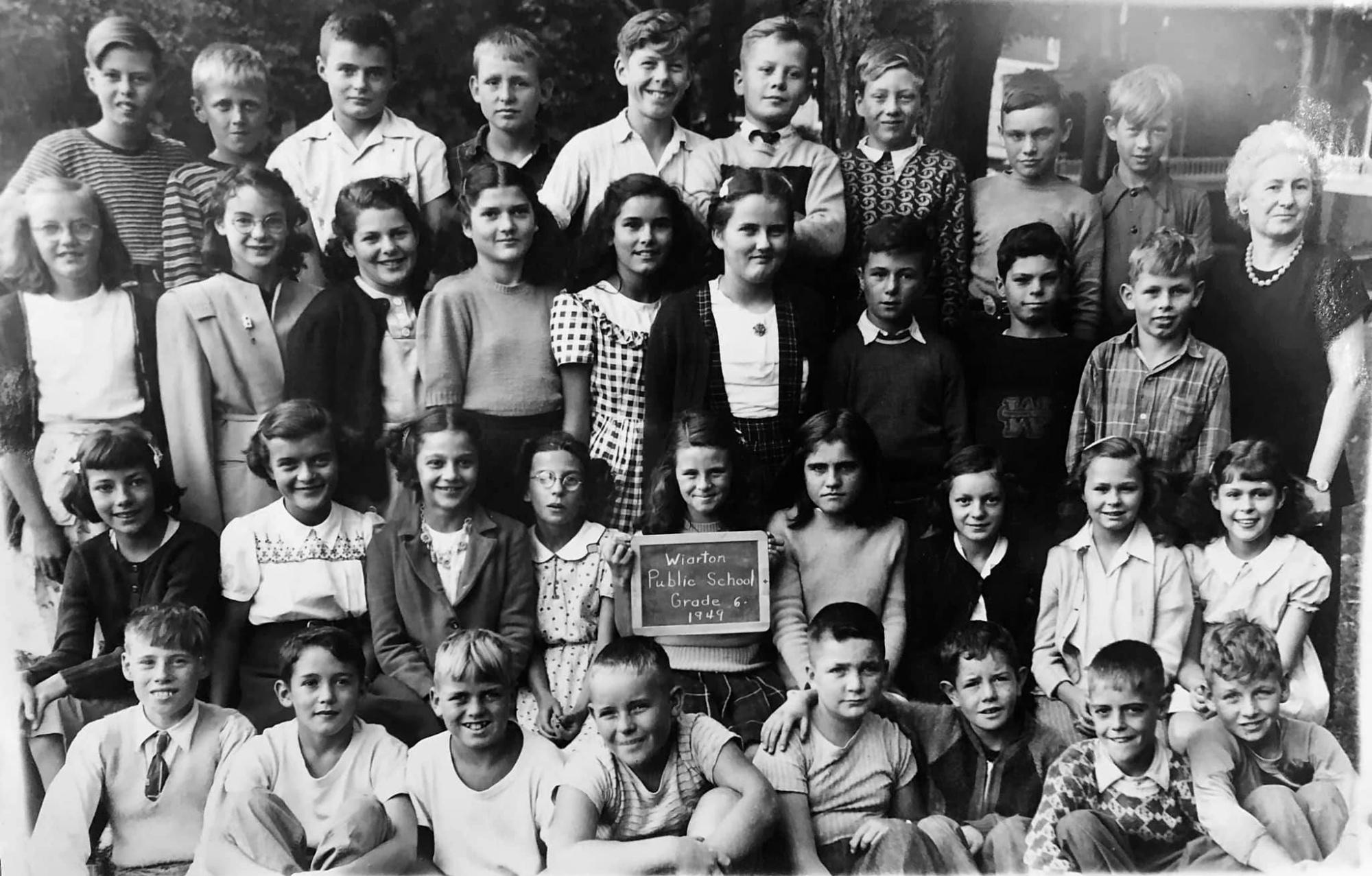 Wiarton Public School, 1949