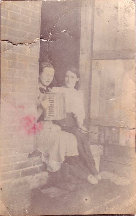 two women with accordion