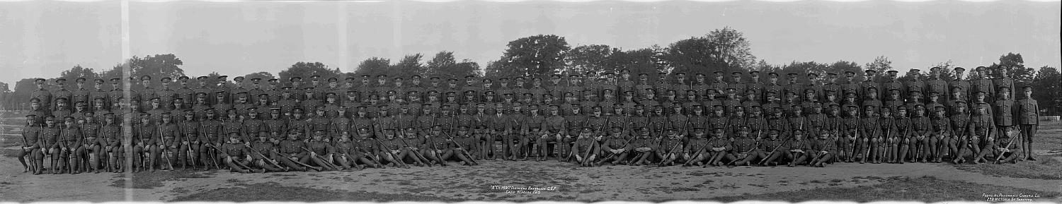 169th Overseas Battalion, 'A' Company, C.E.F., Camp Niagara.