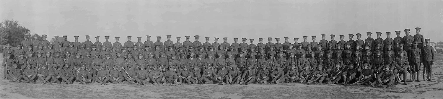 169th Overseas Battalion, 'A' Company, C.E.F., Camp Niagara.