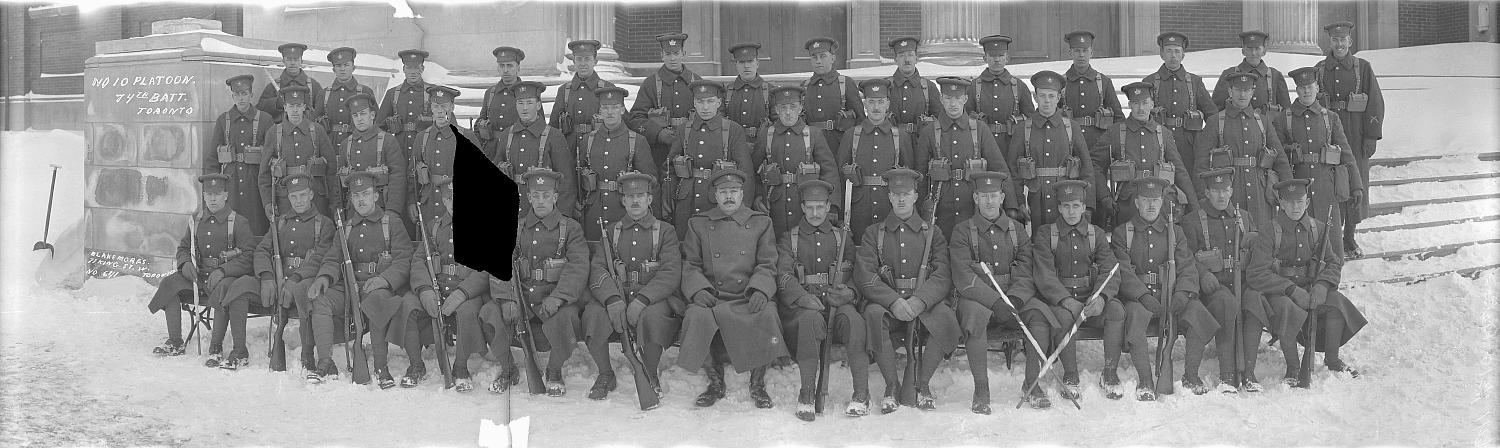 74th Battalion, C.E.F., Platoon #10 'C' company.