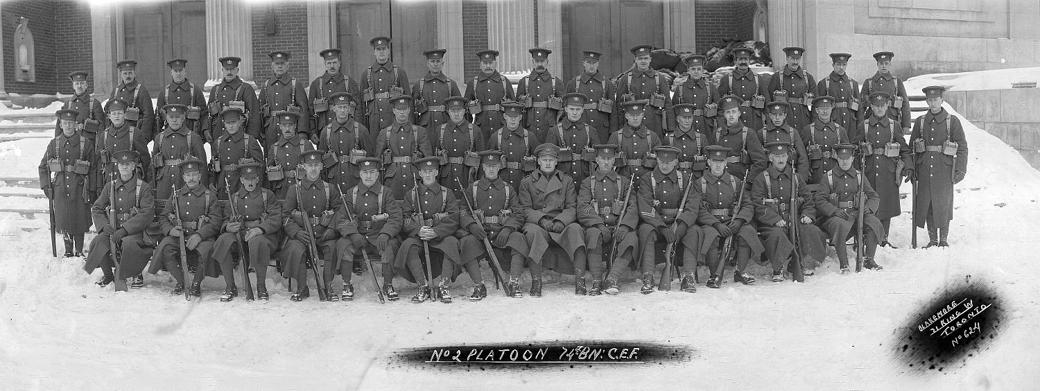 74th Battalion, C.E.F., Platoon #2.