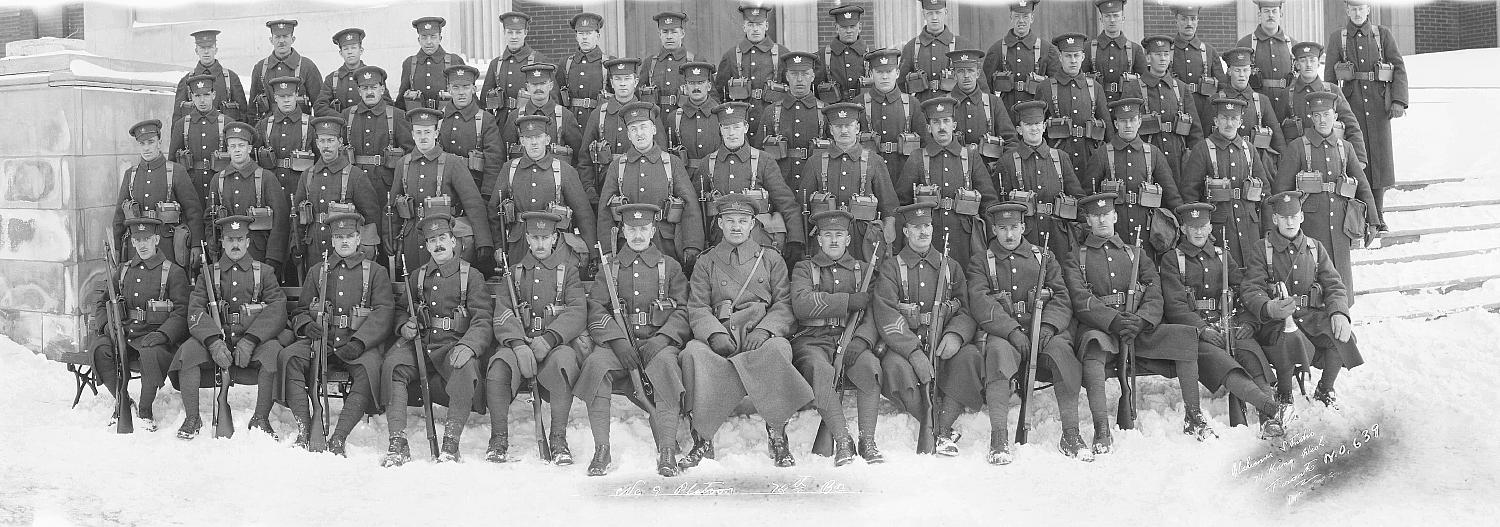 74th Battalion, C.E.F., Platoon #9 'C' company.