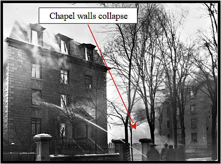 Chapel Walls Collapse.