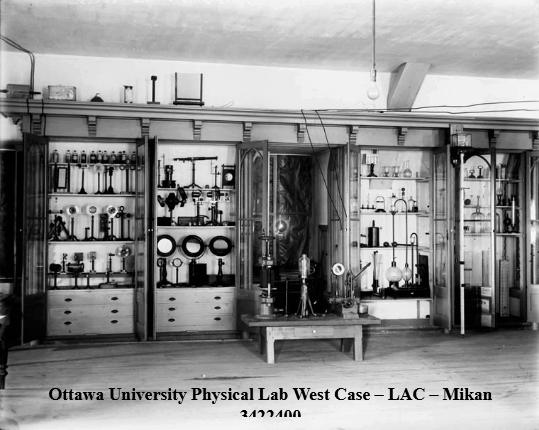 Ottawa University Physical Lab, West Case-LAC-Mikan 3422400.