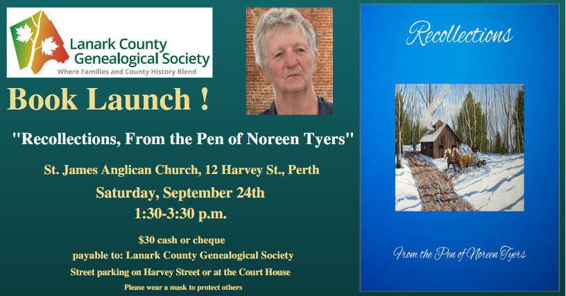 Booklaunch of Recollections From The Pen of Noreen Tyers