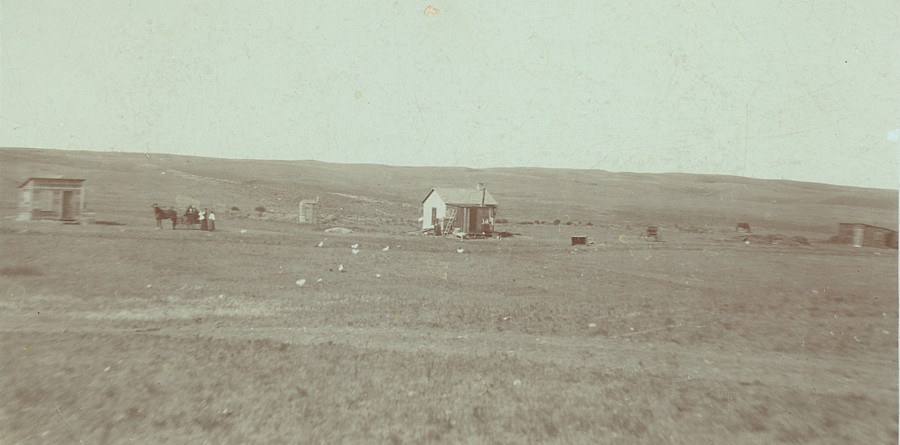 Homestead near Tolley North Dakota, 1907