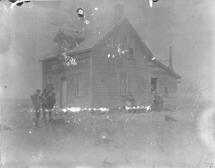 Robert T. Robertson family homestead in Manitoba