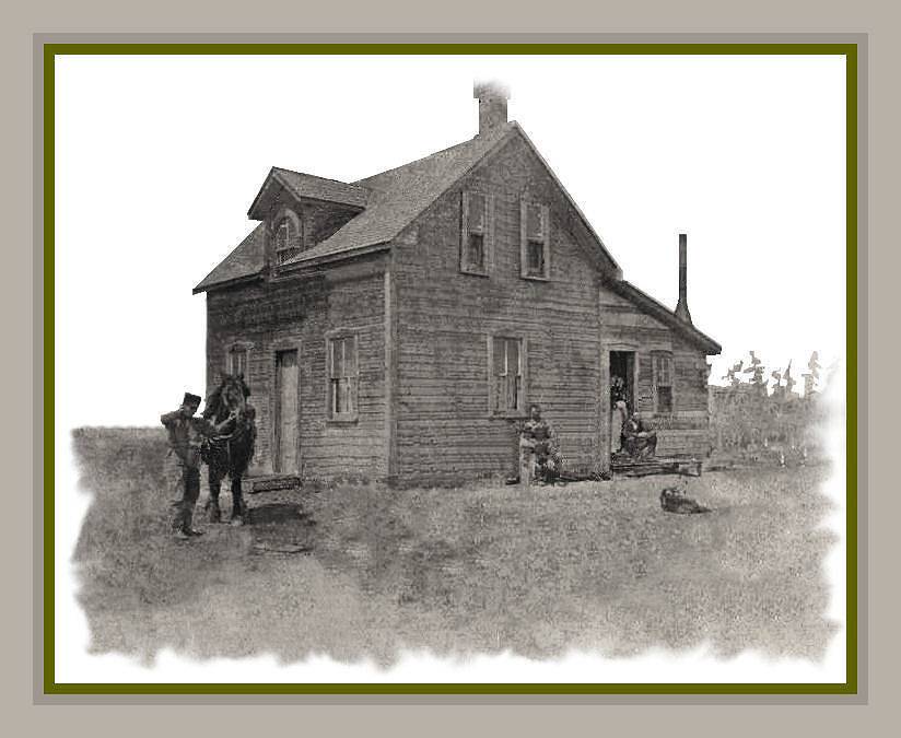 Robert T. Robertson family homestead in Manitoba