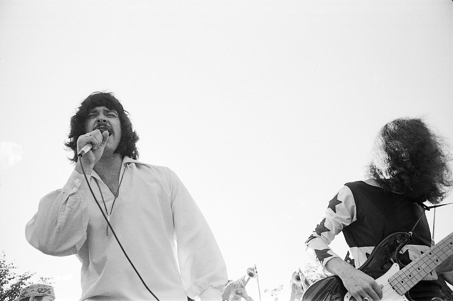 Bob McBride & Louie Yachnin, Lighthouse Concert at City Hall, Toronto, 1970.